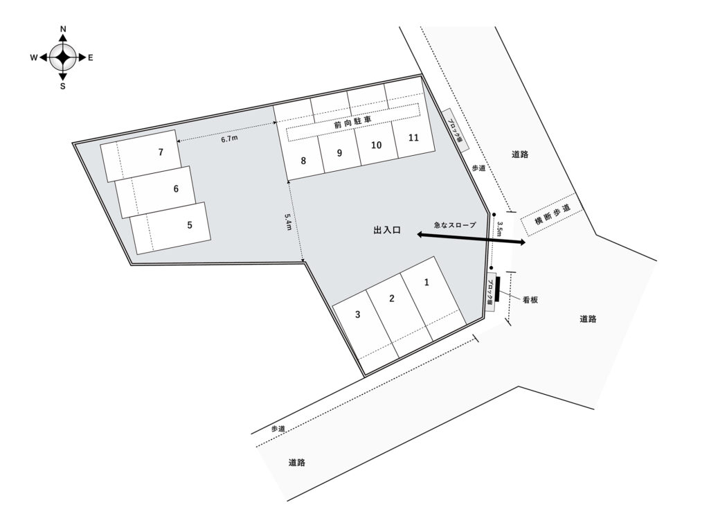 場内図 | 東浦和大栄駐車場